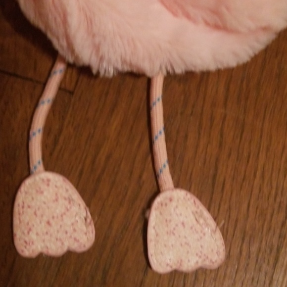 SOLD Flamingo pom pom purse - Picture 3 of 8